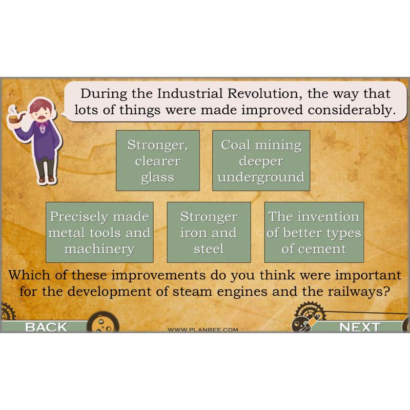PlanBee The Railway Revolution: Industrial Revolution Primary History for KS2