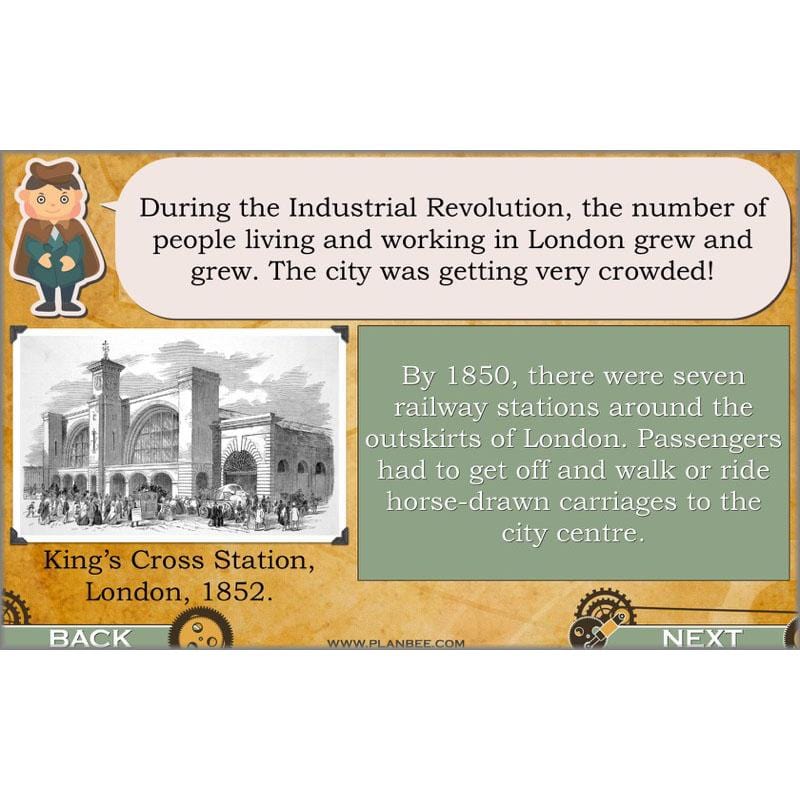 PlanBee The Railway Revolution: Industrial Revolution Primary History for KS2