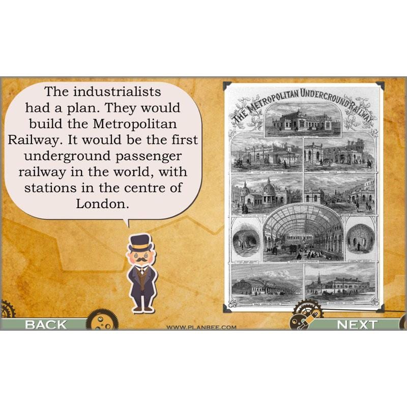 PlanBee The Railway Revolution: Industrial Revolution Primary History for KS2