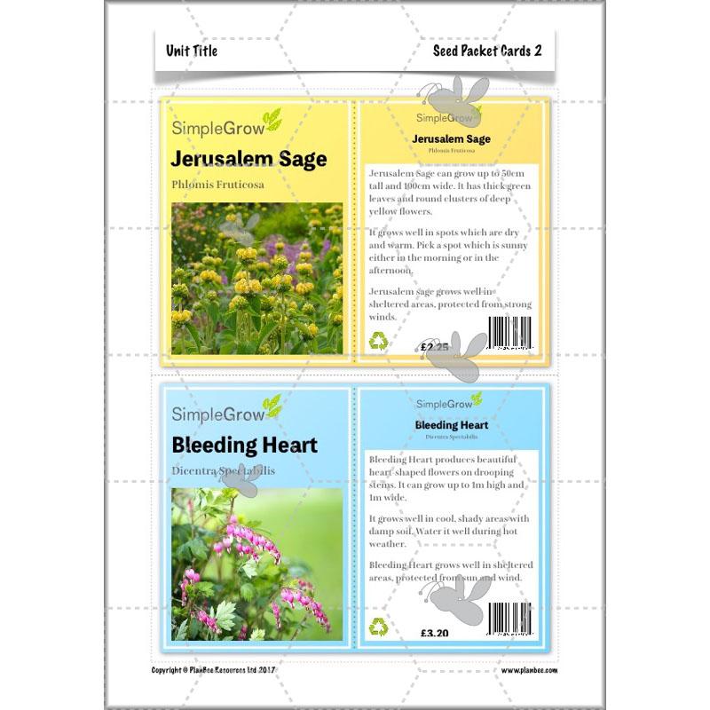 PlanBee Secret World of Plants - KS1 Science Scheme of Work: Year 2