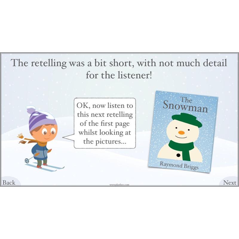 PlanBee The Snowman Activities Planning Pack | Year 3 English lessons