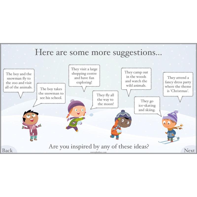 PlanBee The Snowman Activities Planning Pack | Year 3 English lessons