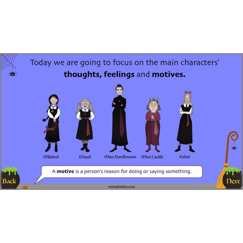 PlanBee The Worst Witch Characters English Pack by PlanBee