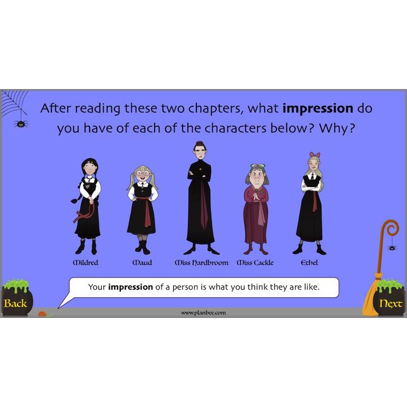 PlanBee The Worst Witch Characters English Pack by PlanBee