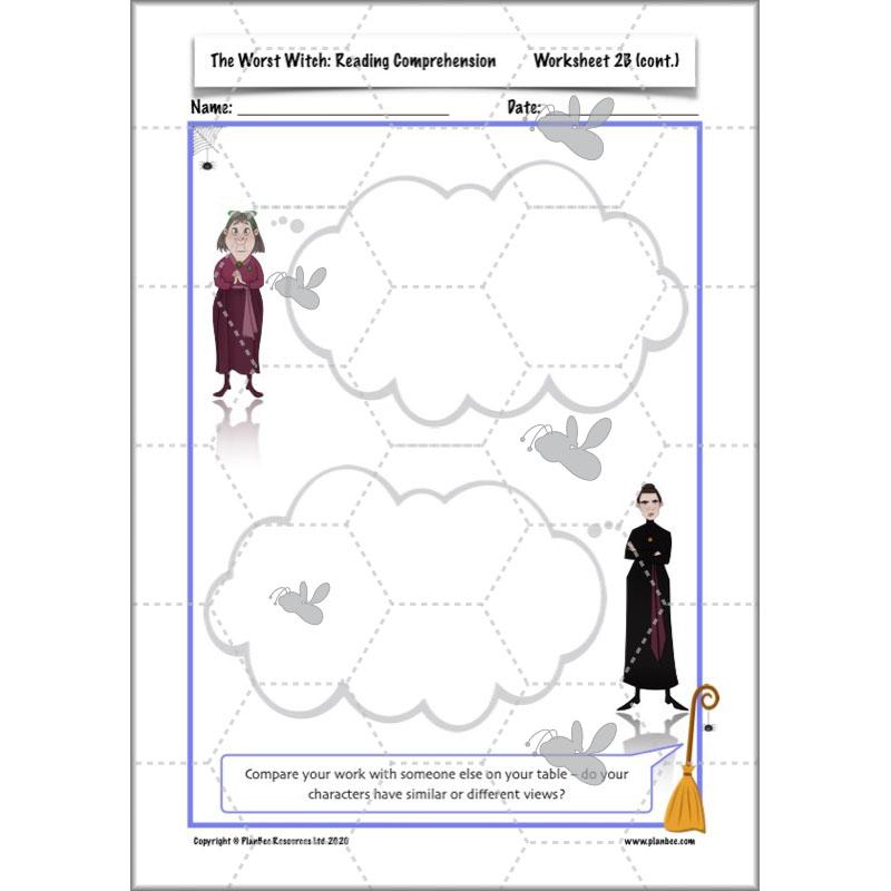 PlanBee The Worst Witch Characters English Pack by PlanBee