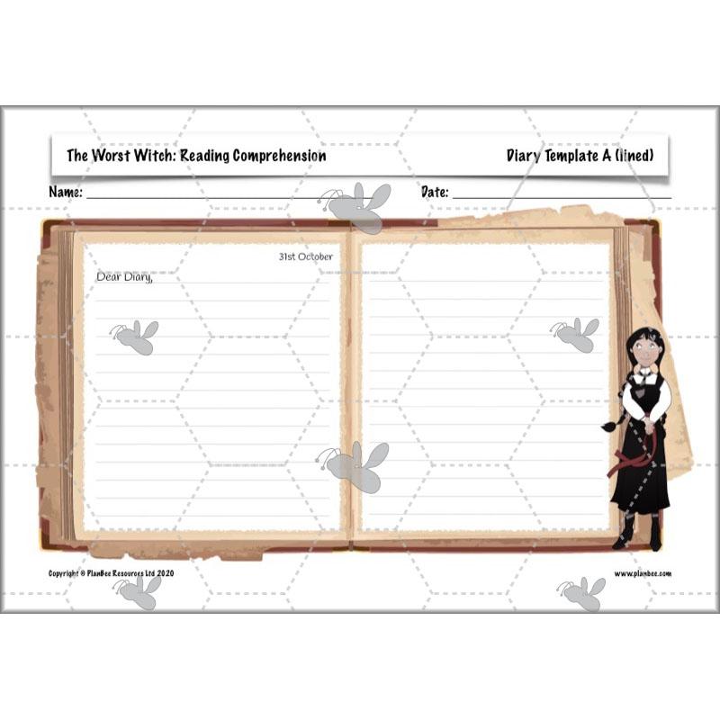 PlanBee The Worst Witch Characters English Pack by PlanBee