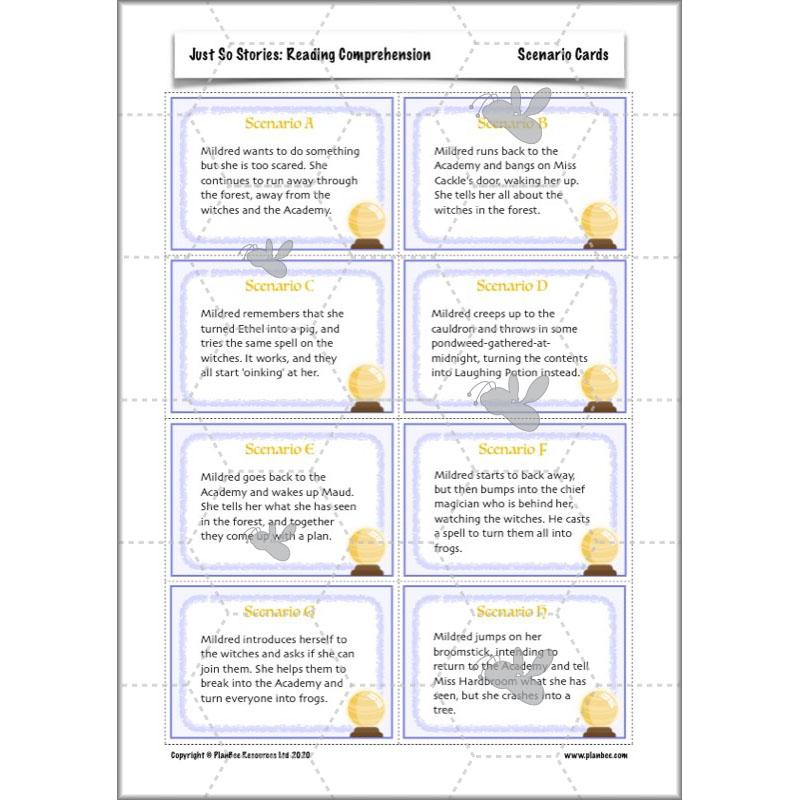 PlanBee The Worst Witch Characters English Pack by PlanBee