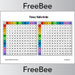 PlanBee Free Times Table Grid Printable Resources by PlanBee