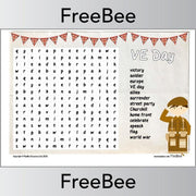 PlanBee VE Day Printables FreeBee Activity Pack by PlanBee
