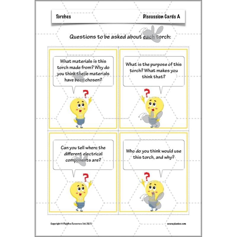 PlanBee Torches KS2 | Year 4 DT lessons | PlanBee