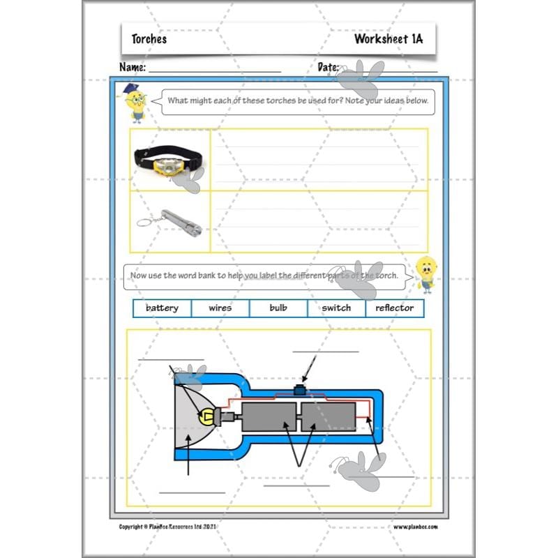 PlanBee Torches KS2 | Year 4 DT lessons | PlanBee