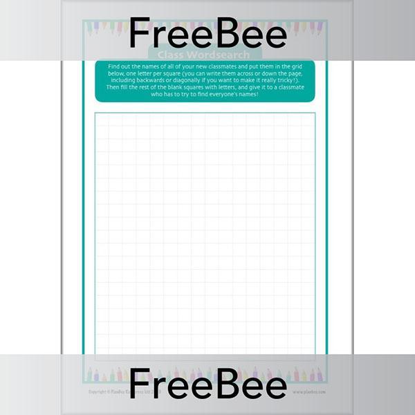 PlanBee Free Transition Day Activities Pack by PlanBee