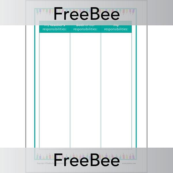 PlanBee Free Transition Day Activities Pack by PlanBee