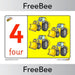 PlanBee Travel and Transport 1 - 10 Number Line | PlanBee