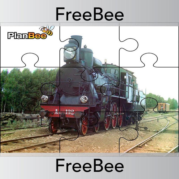 PlanBee FREE Travel and Transport Reward Jigsaw | PlanBee FreeBees