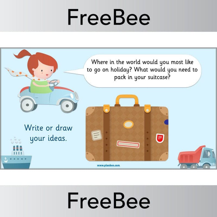 Travel and Transport Brain Teasers | PlanBee FreeBees