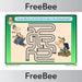 PlanBee Travel and Transport Maze | PlanBee FreeBees