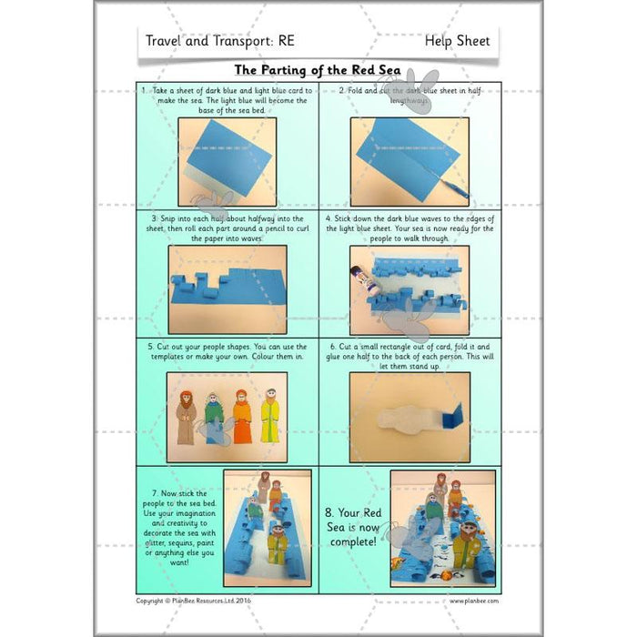 PlanBee Travel and Transport Topic KS1 Cross-Curricular Lessons