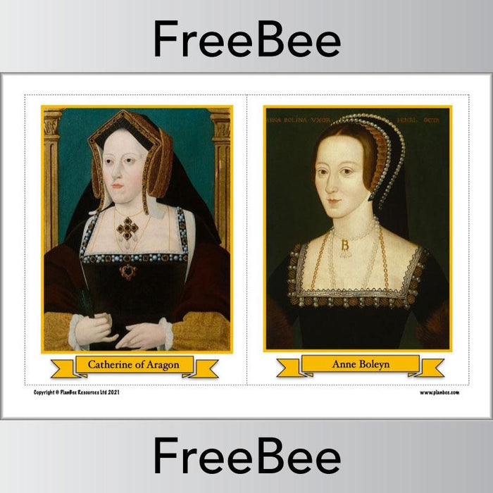 PlanBee FREE Tudor Portrait Pack by PlanBee