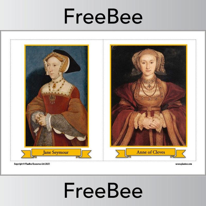 PlanBee FREE Tudor Portrait Pack by PlanBee