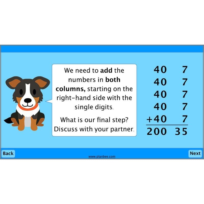 PlanBee Multiplying by Multiples of 10 and 100 - Year 3 Primary Maths Lesson