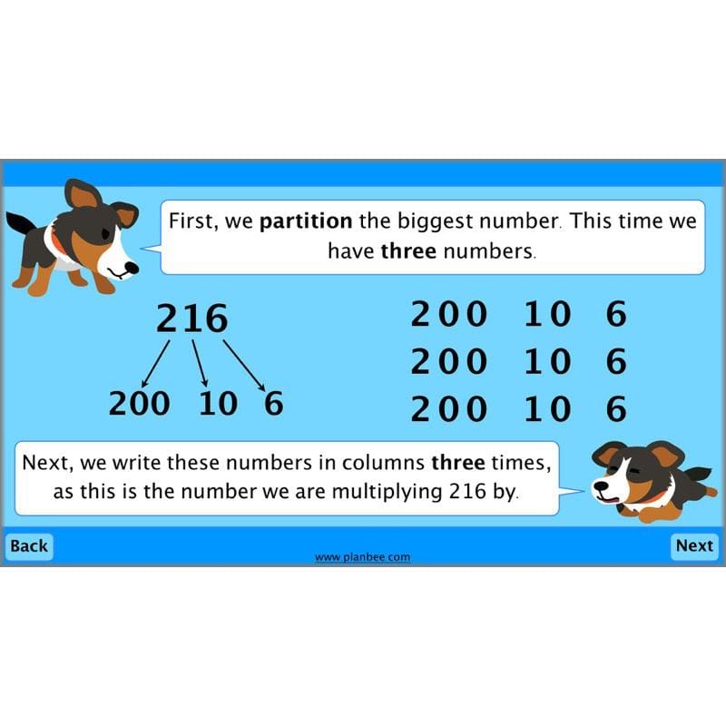 PlanBee Multiplying by Multiples of 10 and 100 - Year 3 Primary Maths Lesson