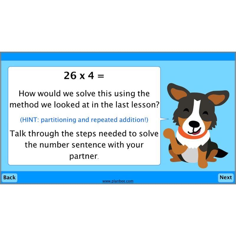 PlanBee Multiplying by Multiples of 10 and 100 - Year 3 Primary Maths Lesson