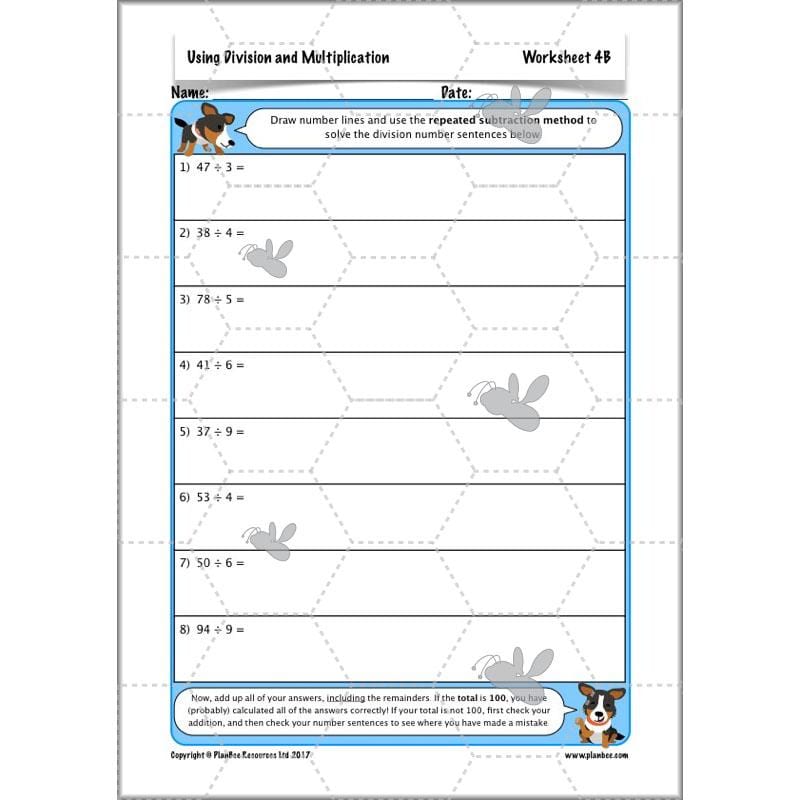 PlanBee Multiplying by Multiples of 10 and 100 - Year 3 Primary Maths Lesson