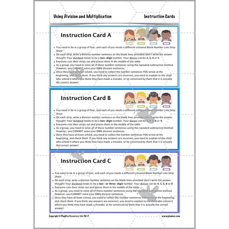 PlanBee Multiplying by Multiples of 10 and 100 - Year 3 Primary Maths Lesson