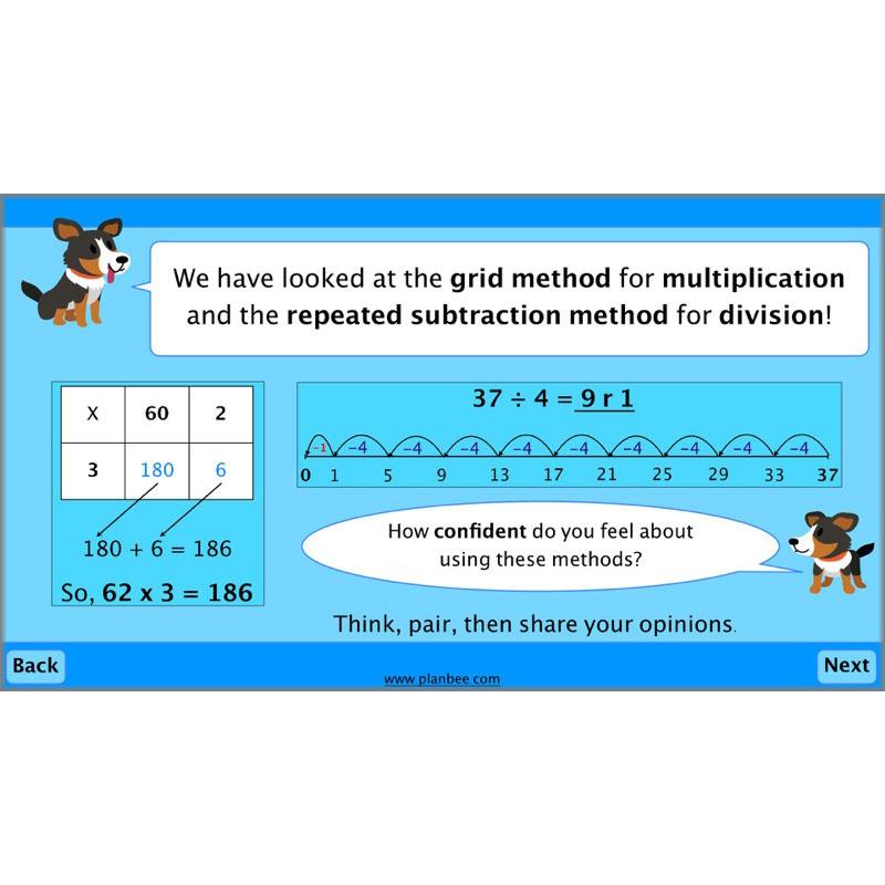 PlanBee Multiplying by Multiples of 10 and 100 - Year 3 Primary Maths Lesson