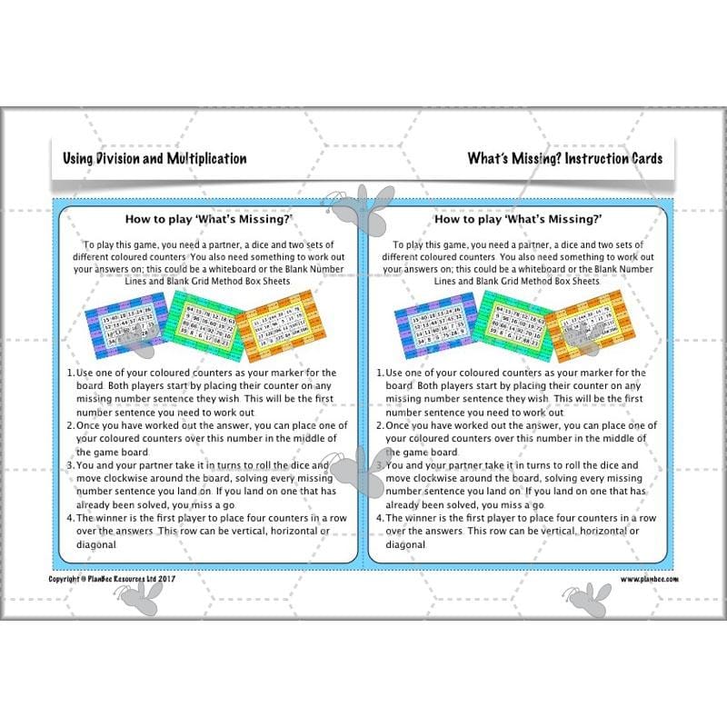 PlanBee Multiplying by Multiples of 10 and 100 - Year 3 Primary Maths Lesson