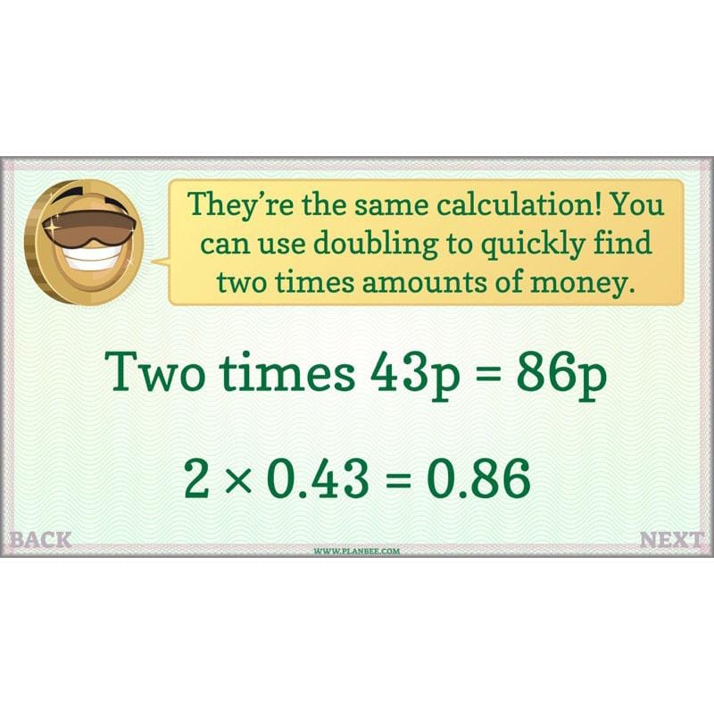 PlanBee Using Money - Complete Year 6 Maths Planning - Measurement