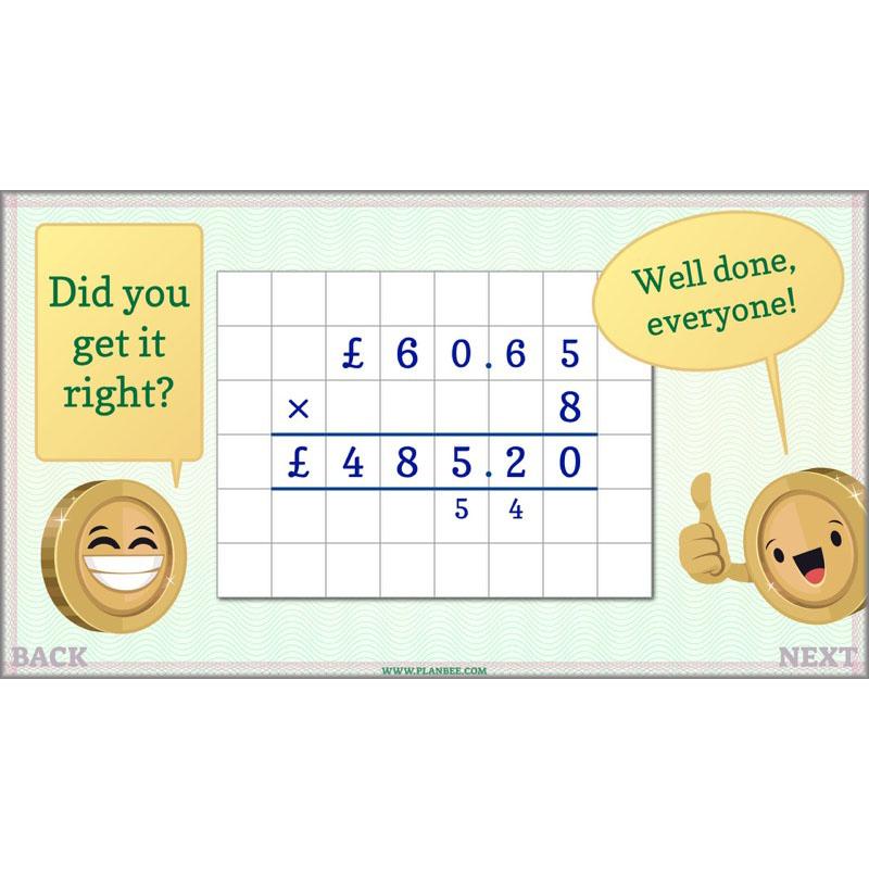 PlanBee Using Money - Complete Year 6 Maths Planning - Measurement