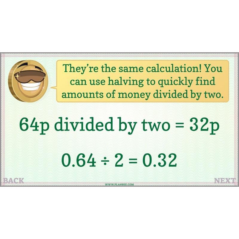 PlanBee Using Money - Complete Year 6 Maths Planning - Measurement