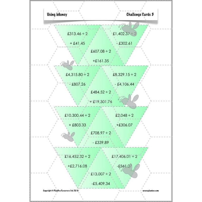PlanBee Using Money - Complete Year 6 Maths Planning - Measurement