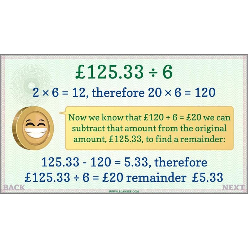 PlanBee Using Money - Complete Year 6 Maths Planning - Measurement