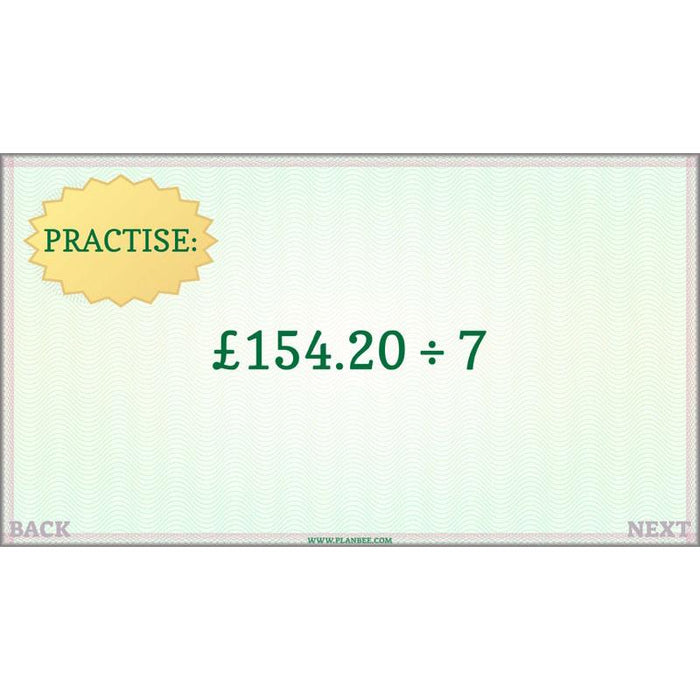 PlanBee Using Money - Complete Year 6 Maths Planning - Measurement