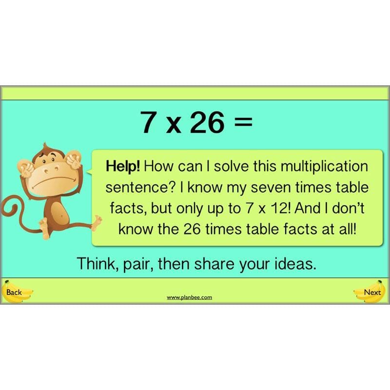 PlanBee Using Multiplication and Division: Year 4 Primary Maths Lesson Plans