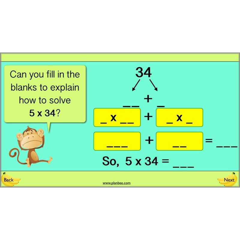 PlanBee Using Multiplication and Division: Year 4 Primary Maths Lesson Plans