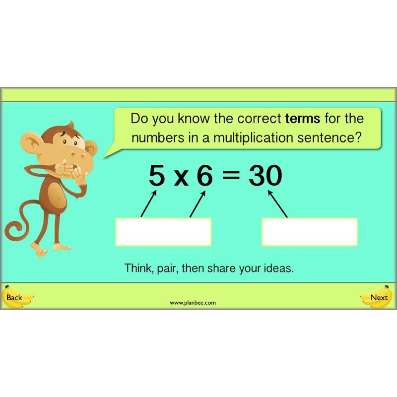 Using Multiplication and Division Year 4 Maths by PlanBee