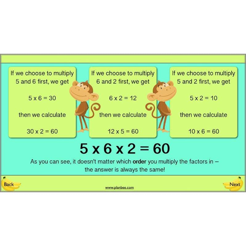 Using Multiplication and Division Year 4 Maths by PlanBee