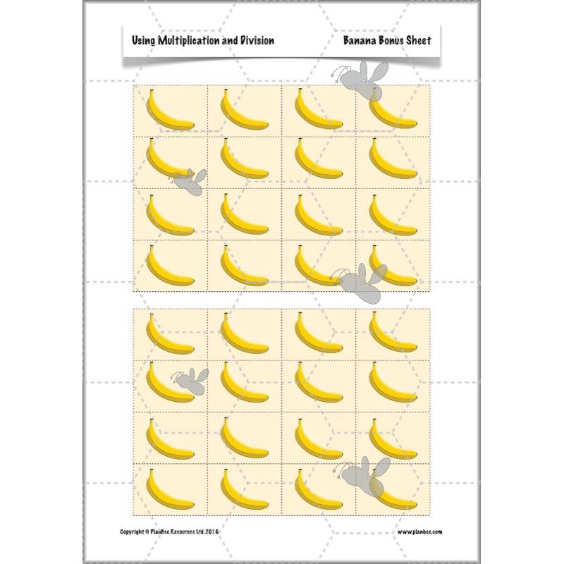 PlanBee Using Multiplication and Division: Year 4 Primary Maths Lesson Plans