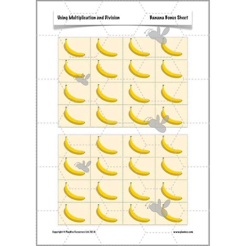 Using Multiplication and Division Year 4 Maths by PlanBee