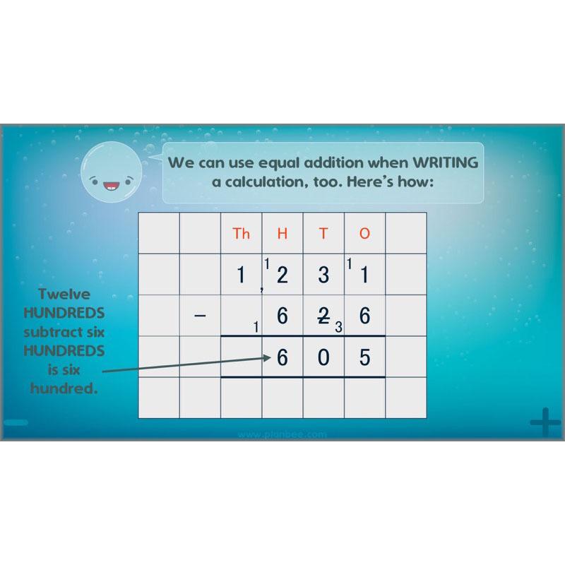 PlanBee Using Subtraction & Addition - Year 6 Maths Planning and Resources
