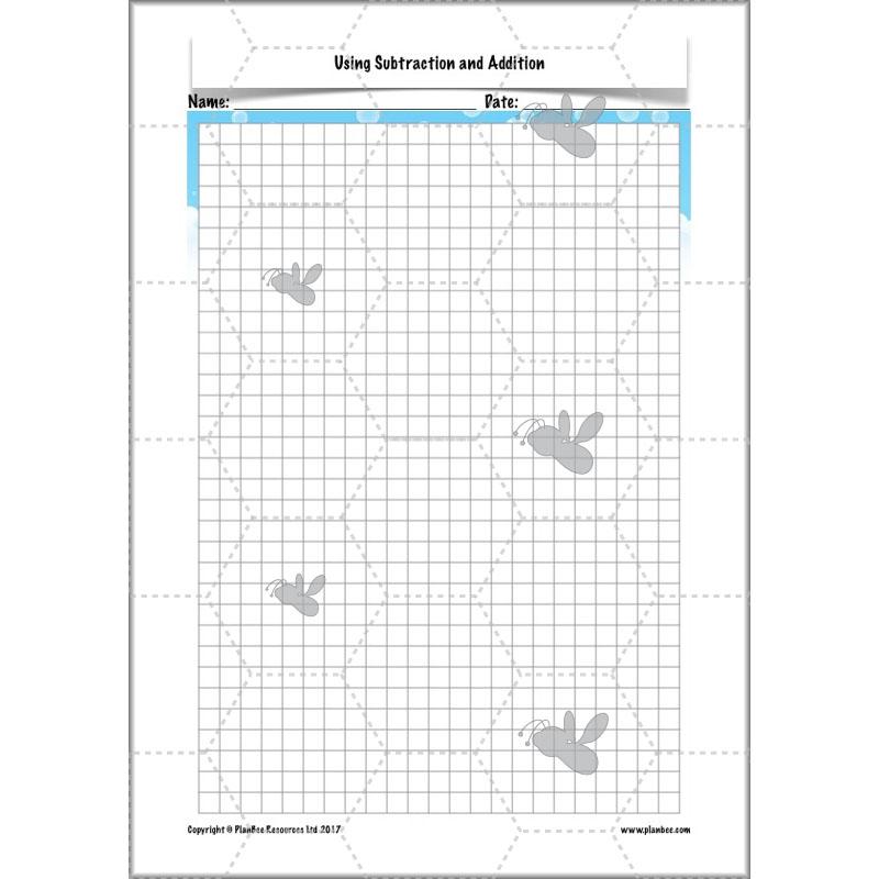 PlanBee Using Subtraction & Addition - Year 6 Maths Planning and Resources
