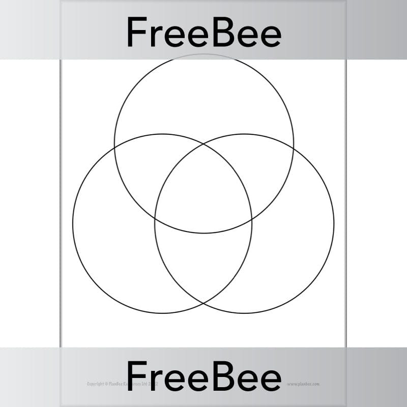 PlanBee FREE Venn Diagram Template by PlanBee