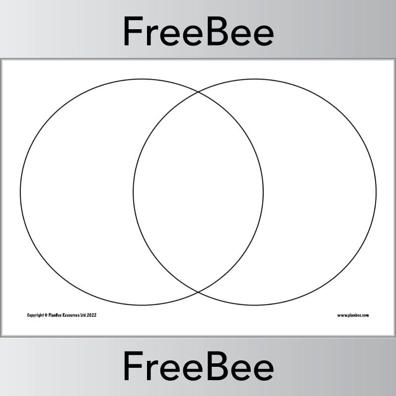 PlanBee FREE Venn Diagram Template by PlanBee