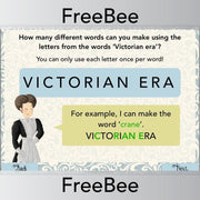 Free Victorian Quiz Brain Teaser Presentation by PlanBee