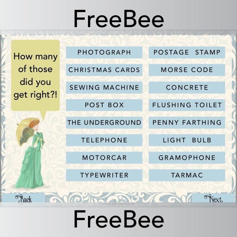 Free Victorian Quiz Brain Teaser Presentation by PlanBee