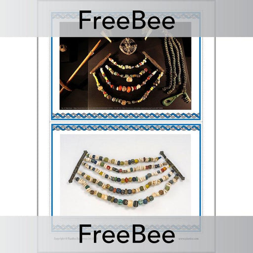 FREE Viking Jewellery KS2 Picture Cards by PlanBee